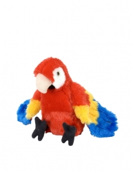 Wild Republic Scarlet Macaw Small