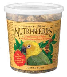 Lafebers Nutriberries Conure 12 oz  Tub