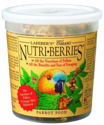 Lafebers Nutriberries Parrot 12 oz  lb Tub