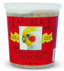 Lafebers Cockatiel Pellets 1.25 lb tub