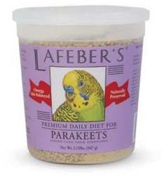 Lafebers Parakeet Pellets 1.25 lb tub