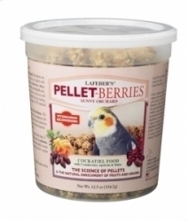Lafebers Pellet Berries for Cockatiels 12.5 oz