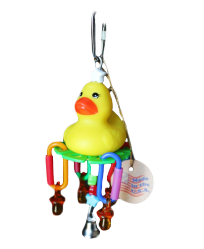 Chuck the Duck by Made in the USA Bird Toys