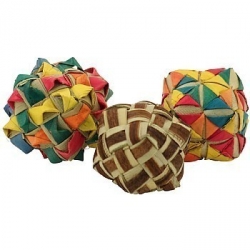 Planet Pleasures Woven Square Foot Toy Bundle (3)