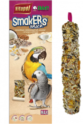 Smakers Coconut/Nut Maxi Parrot Treat Stick 2pk 