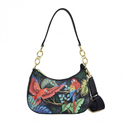 Anuschka Sm, Convertible Hobo Rainforest Beauties