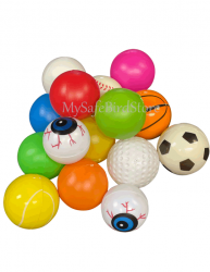 Plastic Toy Ball Assortment  4 Pack