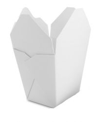 Asian Take-Out 16oz Container Plain White 3 Pack