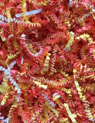 Crinkle Paper Candy Corn for Toy Making 1 oz