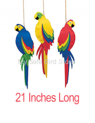 Jumbo Foam Parrot 21 inches