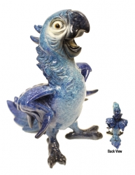 Hyacinth Macaw Resin Statue Large