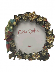 Kubla Crafts Parrot Clip Key Ring