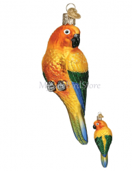 Old World Christmas Miniature Sun Conure Ornament