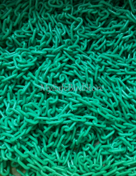 Plastic Chain 3/4 Inch Green Per Foot