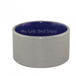 Stoneware food/treat bowl 4"