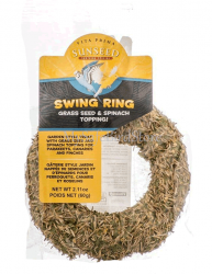 Sunseed Vita Prima Swing Ring Grass Seed/Spinach