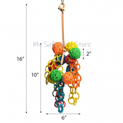 Vine Foraging Balls Bird Toy
