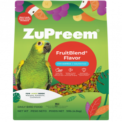 Zupreem Fruit Blend Large 10# Bag