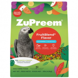 Zupreem Fruit Blend Medium/Large 10# Bag
