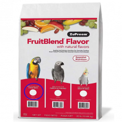 Zupreem Fruit Blend Large 35# Bag