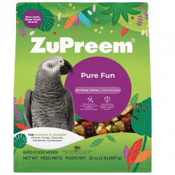 Zupreem Pure Fun for Parrots/Conures 2# Bag