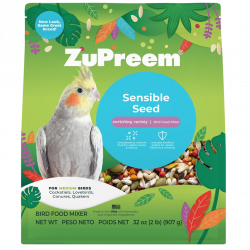 Zupreem Sensible Seed for Med. Birds 2# Bag