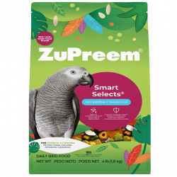 Zupreem Smart Selects Parrot/Conure 4# Bag