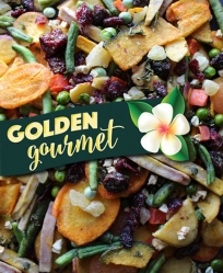 Golden Gourmet Veggie Chip Medley 8# Bag