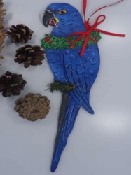 Hyacinth Macaw Ornament