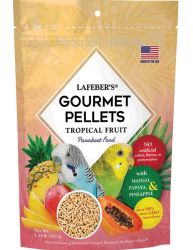 Lafebers Tropical Fruit Parakeet Pellets 1.25#