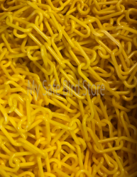 Plastic Chain 1 1/4 Inch Yellow Per Foot