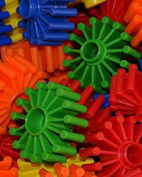 Plastic Gear for Toy Making 3 Pack