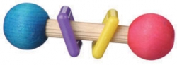 Super Bird Creations Small Rattle Foot Toy