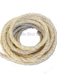 Sisal Rope UNOILED White 1/4" Per Foot