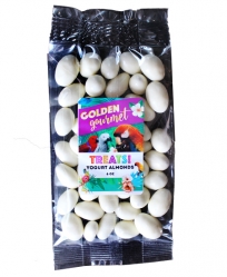 Golden Gourmet Yogurt Almonds 6 oz Bag