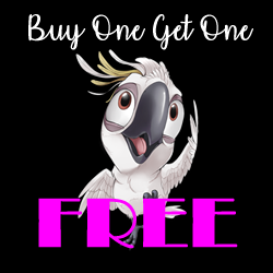 BUY ONE GET ONE FREE