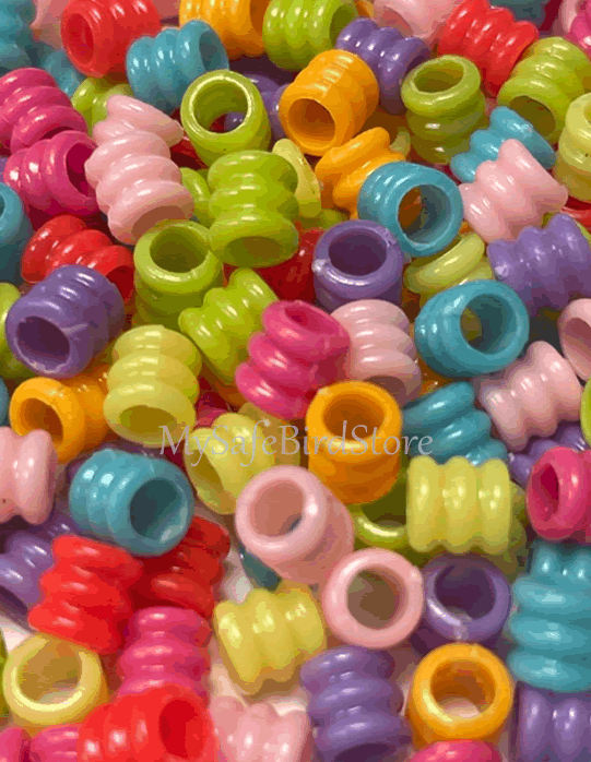 Y-ATP-RI1253G-25 Assorted Circus Animal Beads 25 Pack - ACRYLIC/PLASTIC  PARTS