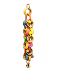 Mini Bagel Bonanza by Made in the USA Bird Toys