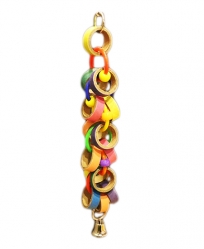 Mini Bagel Bonanza by Made in the USA Bird Toys