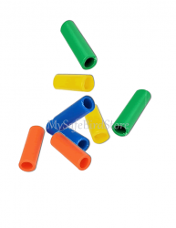 One Inch Acrylic Tube Bead 50 Pack