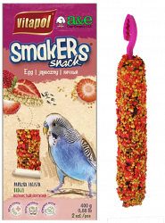 Smakers Strawberry Parakeet Treat Stick 2pk 