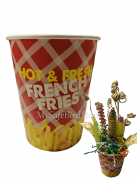French Fries Container 32oz 3 Pack