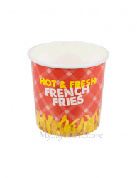 French Fries Container 12oz 5 Pack