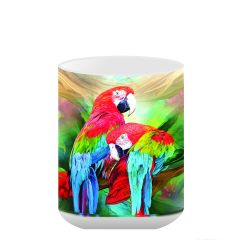 Greenwing Macaw Ceramic Mug 15 oz