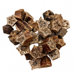 Undrilled Mahogany Slices 10 Pack