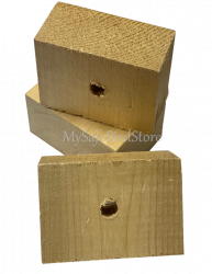 Natural Wood Block  3