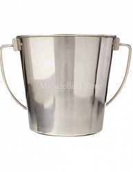 One Quart Stainless Steel Bucket