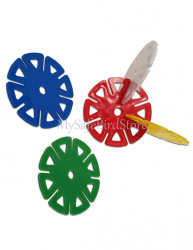 Plastic Interlocking Wheel 2.5