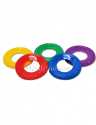 Plastic Mini Frisbee 5 Pack