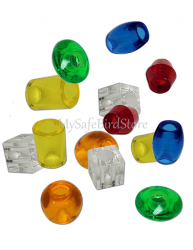 Acrylic Transparent Bead Assortment 